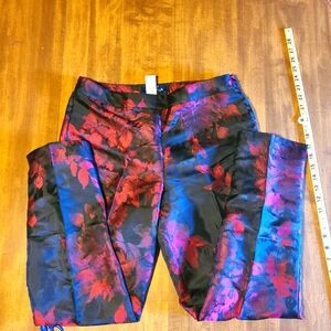 Floral Patterned Leggings 41-8